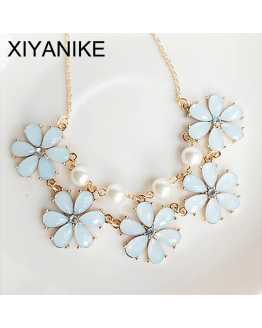 Hot Fashion Pearl Flower Necklace