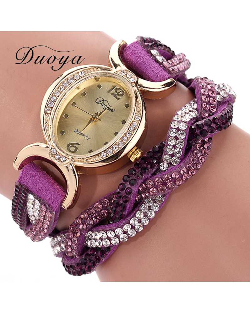 Designer Crystal Women Spunky Watch