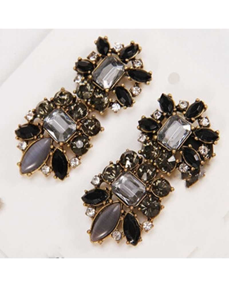 Black Exotic Earrings