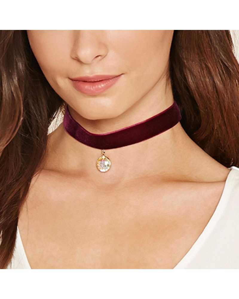 New Velvet Lace Chocker Necklace