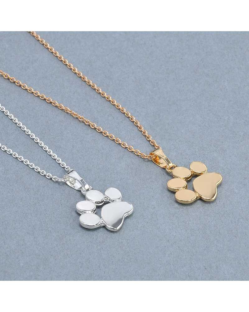 Cute Paw Chain Pendant