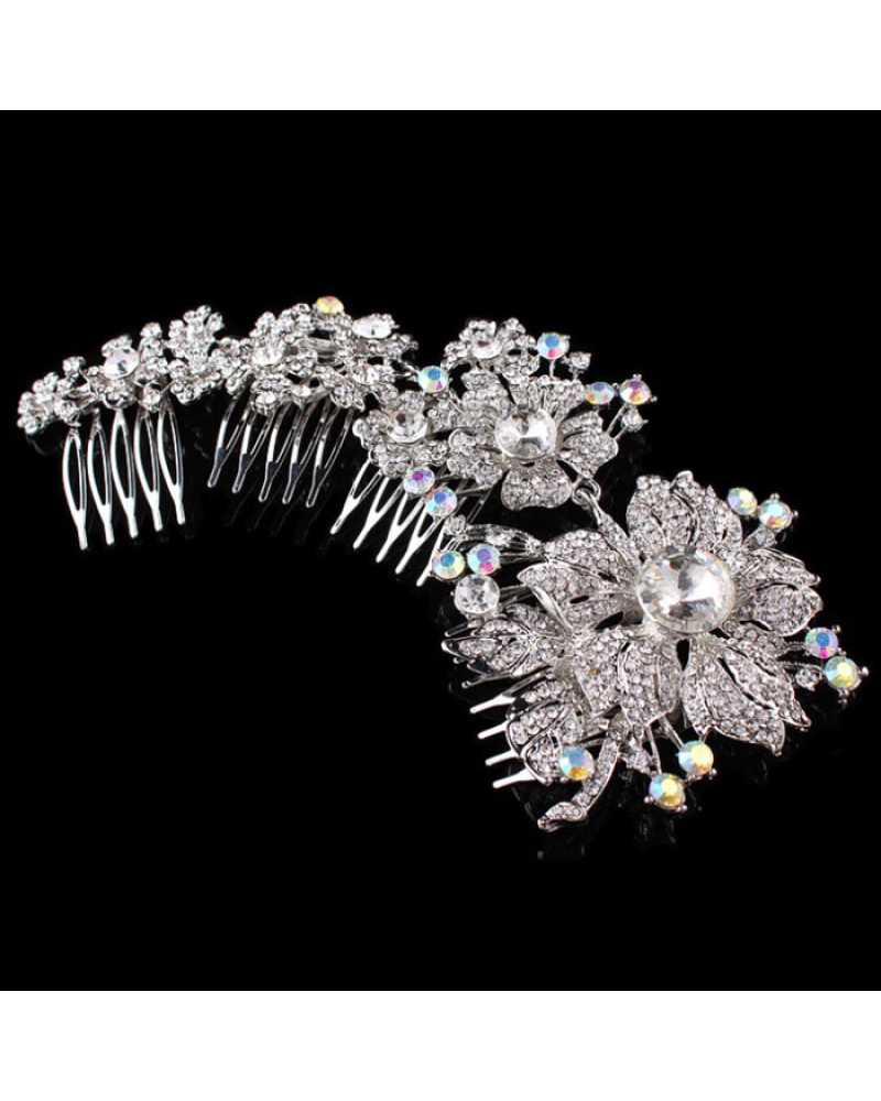 Adjustable Crystal Hair Clip