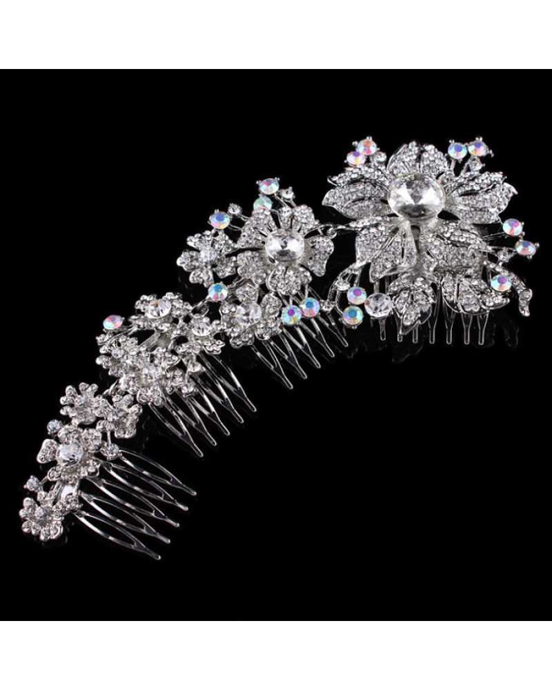 Adjustable Crystal Hair Clip