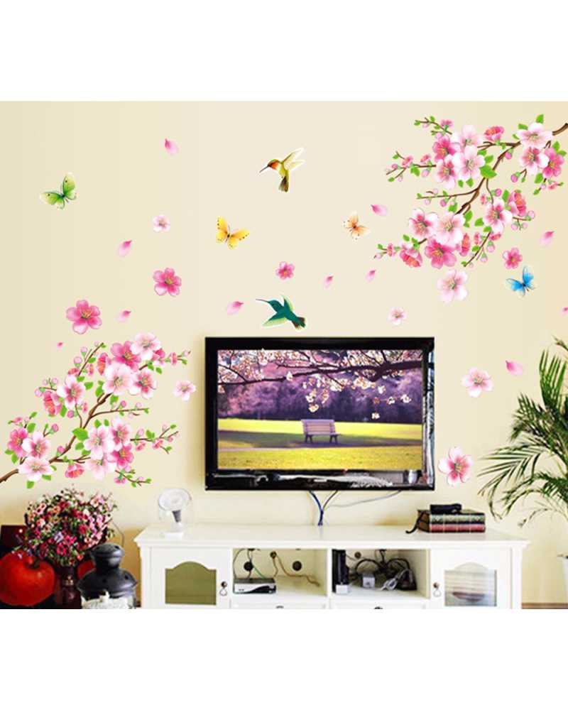 Elegant Flower Wall Stickers