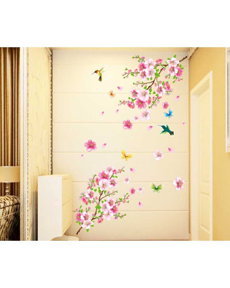 Elegant Flower Wall Stickers