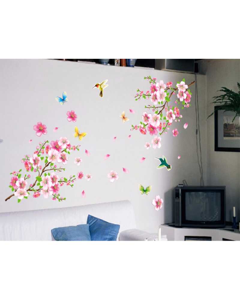 Elegant Flower Wall Stickers