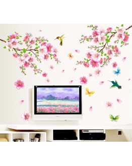 Elegant Flower Wall Stickers