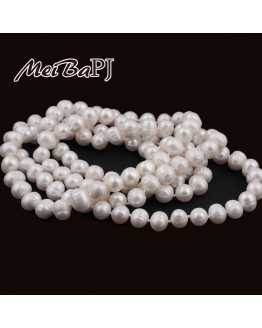 Long Fresh Water Pearl Necklace