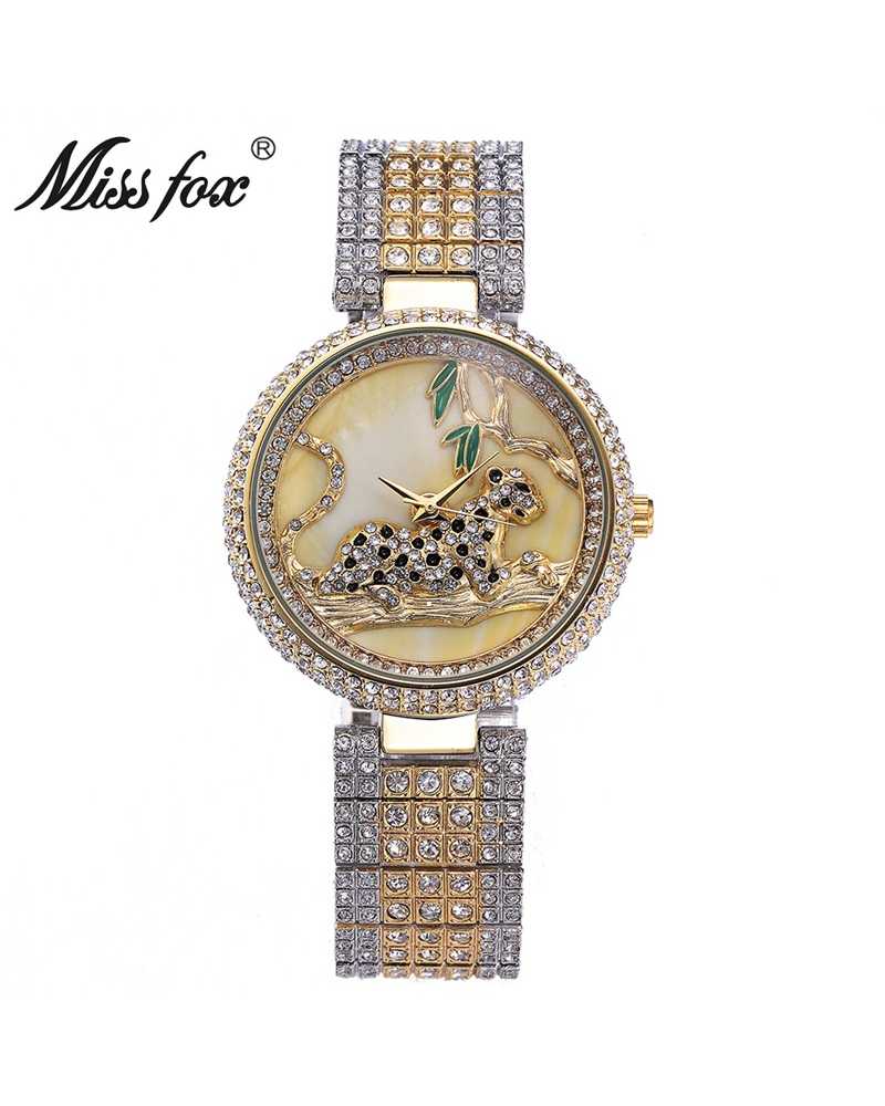 Hot Leopard Crystal Unique Ladies Watch