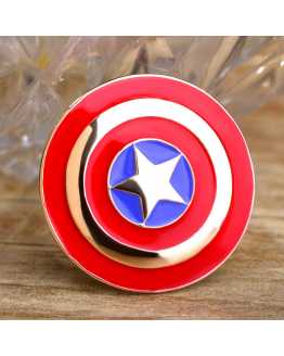 Captain American Brooch