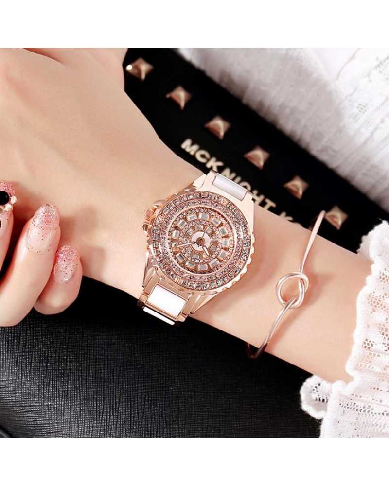 Hot Sexy Crystal Unique Ladies Watch