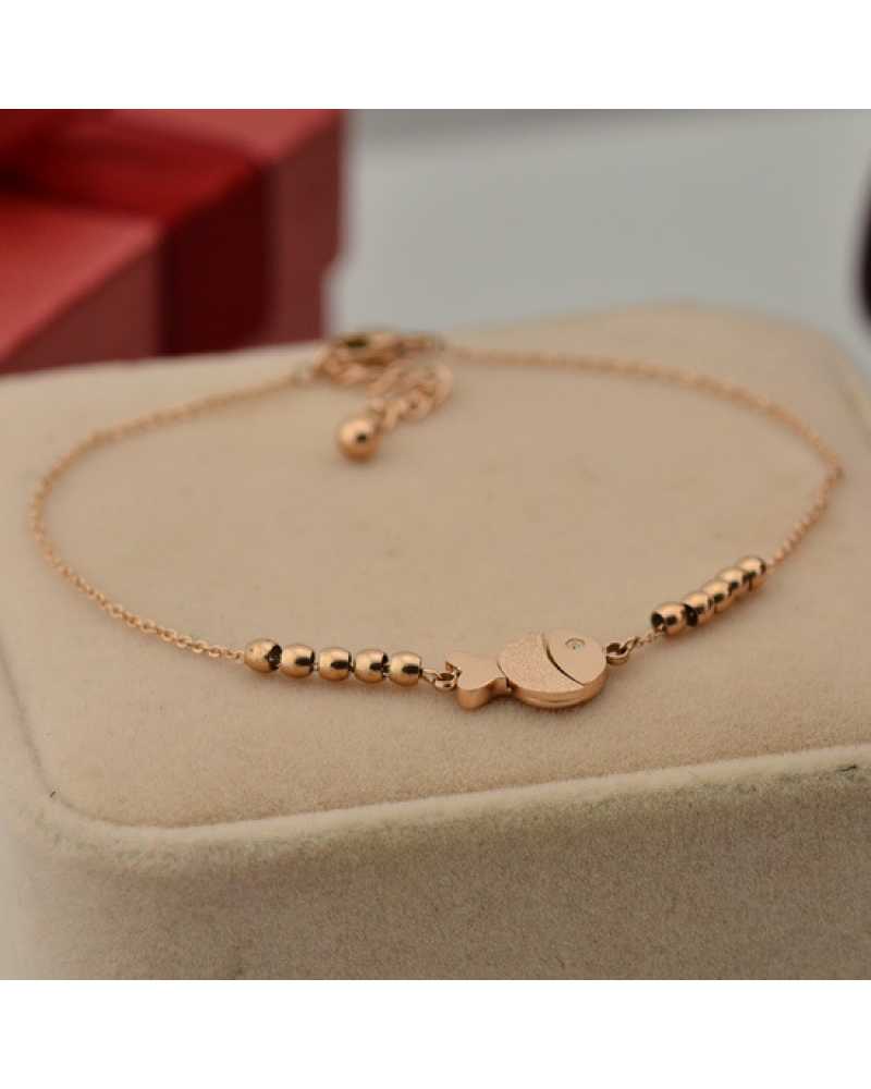 Fish Gold Anklet