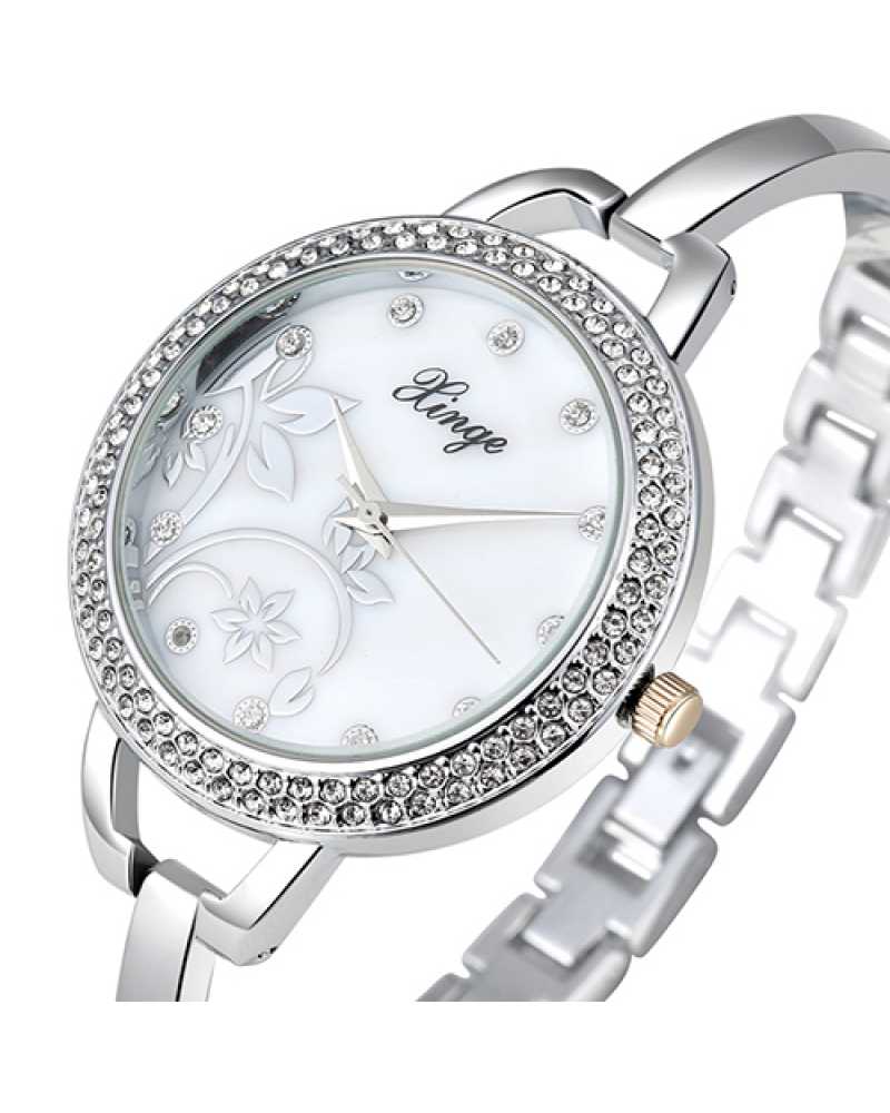 3 in 1 Stylist Women Wrist Watch