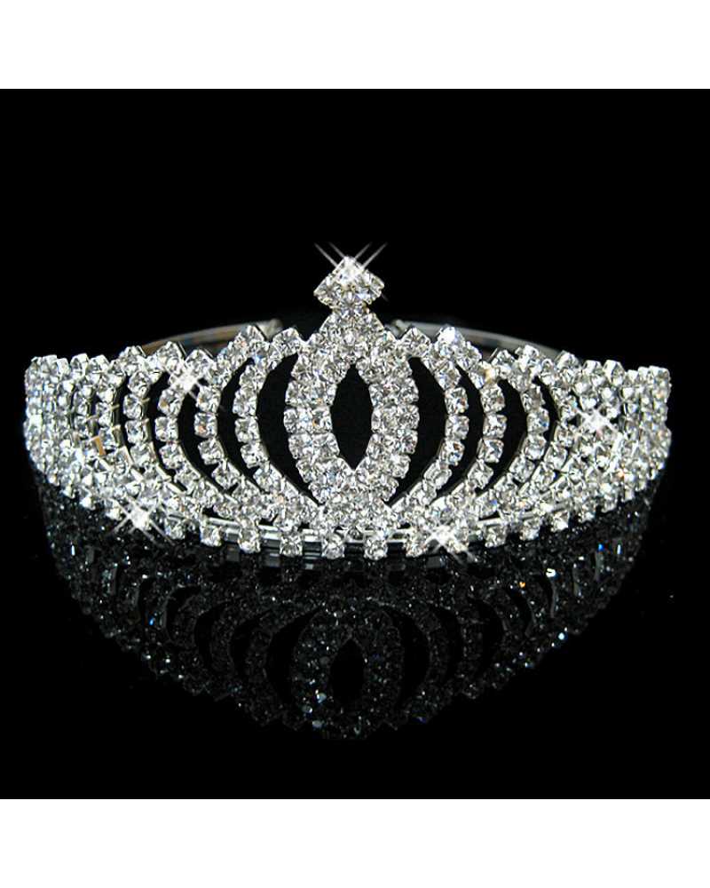 Rhinestone Crystal Tiara / Crown