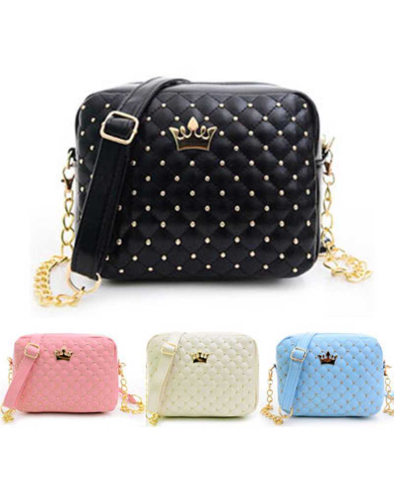 Fashionable Chain Leather Women Mini / Cross Body Bag