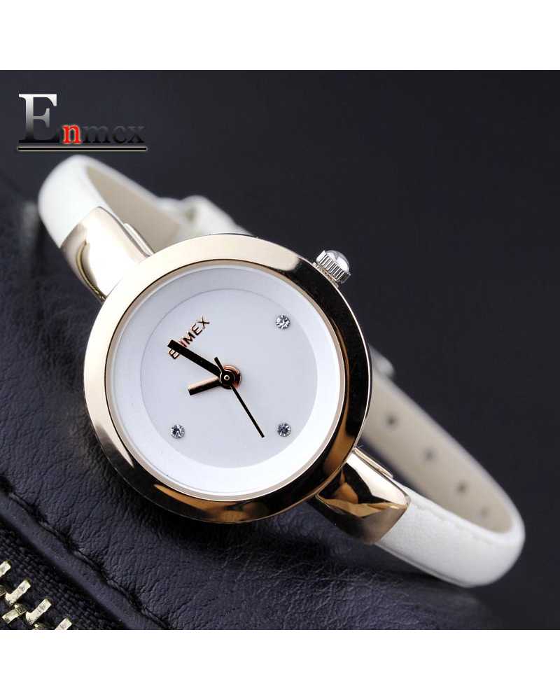 Quartz Slim Strap Women Watch