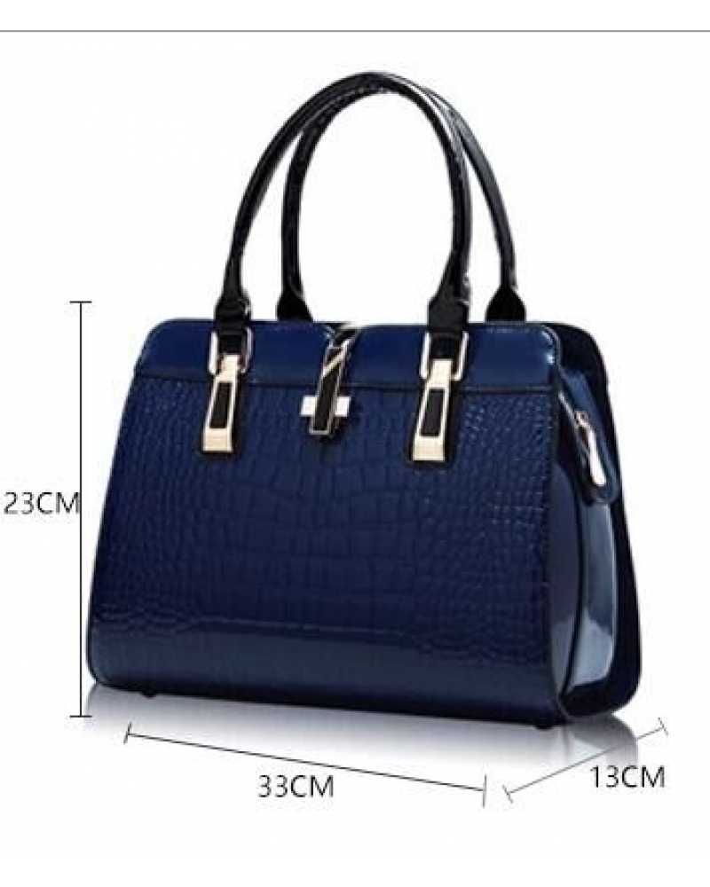 Stylish Patent Leather Women Handbag :: Wowflashy.com