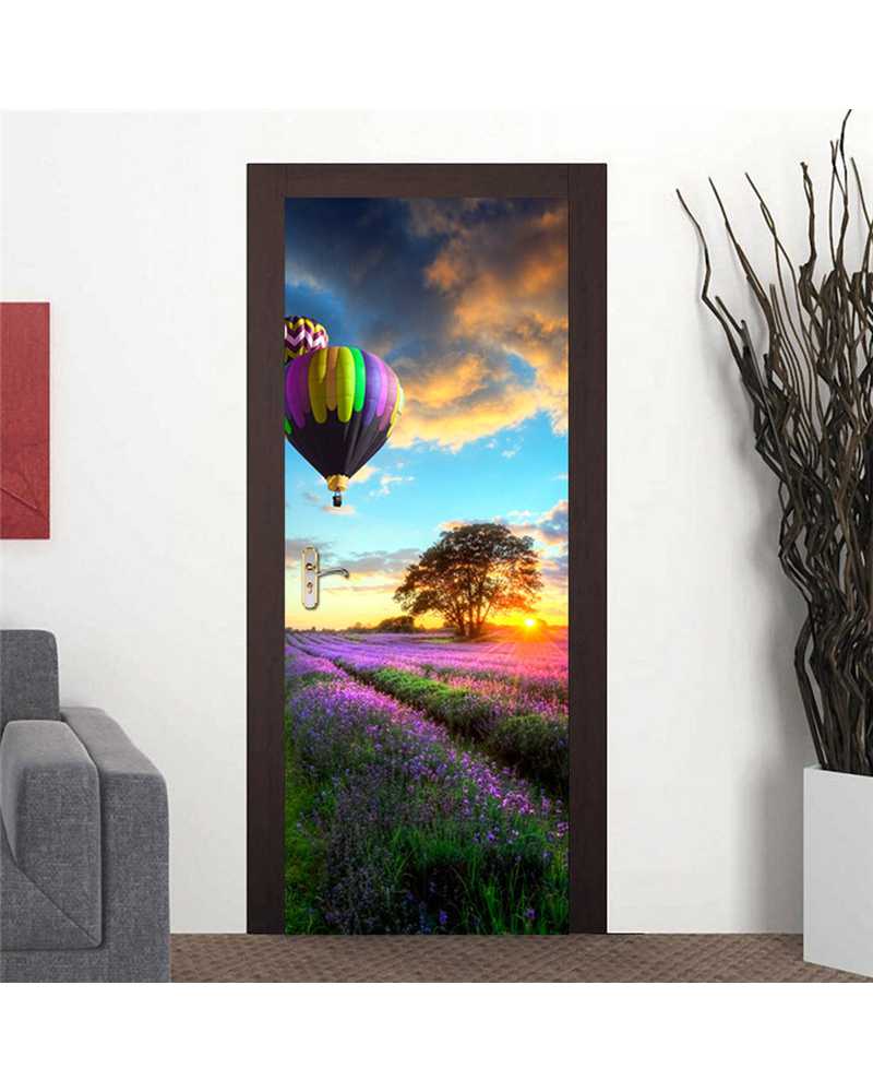 3D Amazing View Waterproof Door Stickers