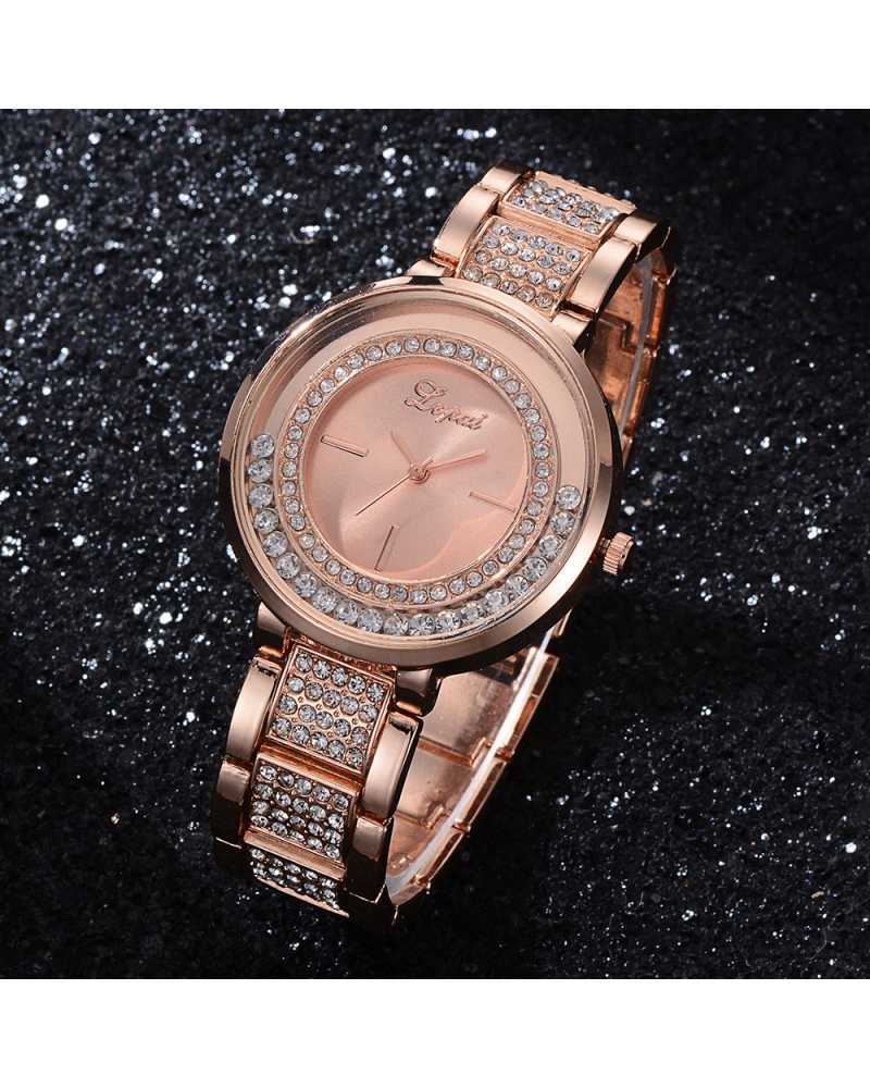 Glitter Bracelet | Watches | Quartz Wristwatches - Ladies' Full Diamond Watch  Hot Brand - Aliexpress