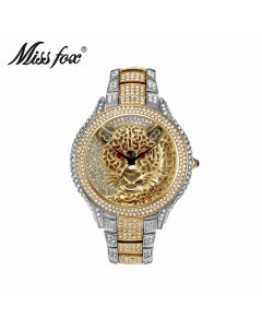 Tiger Diamond Unique Ladies Watch