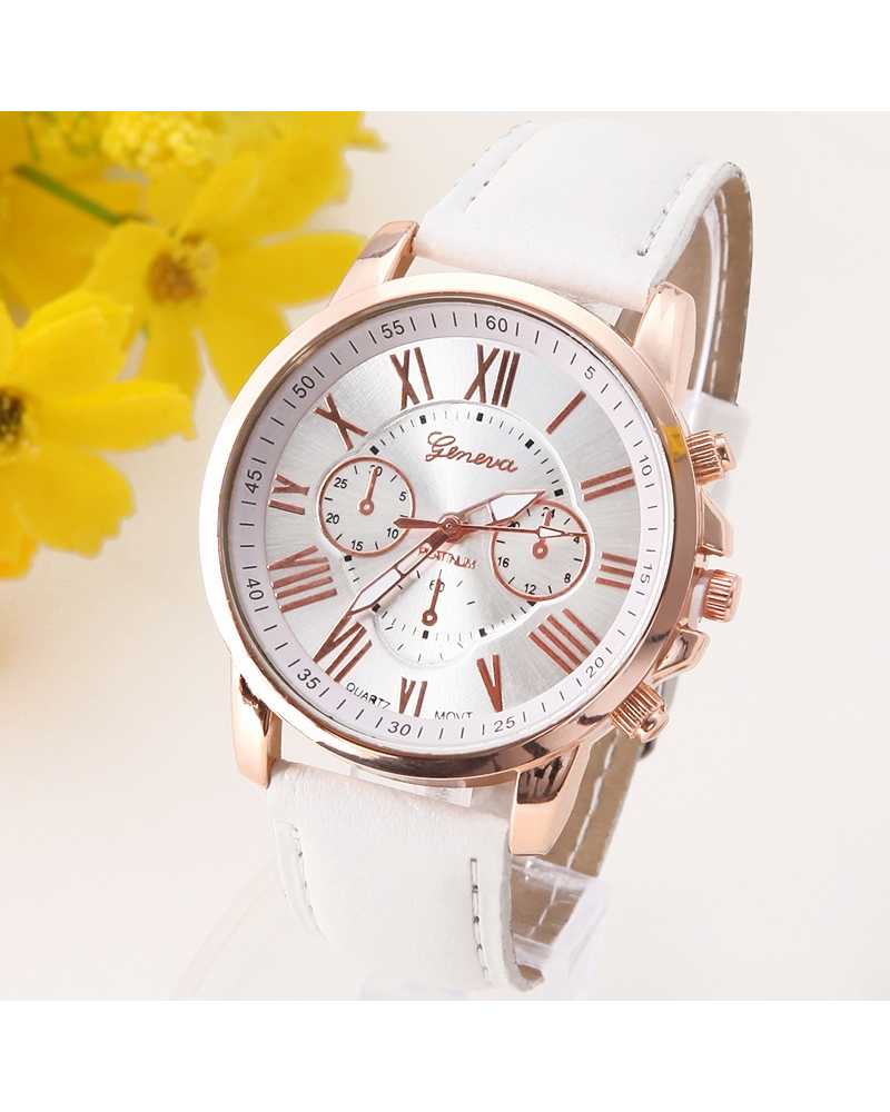 Classy PU Leather Women Watch :: Wowflashy.com