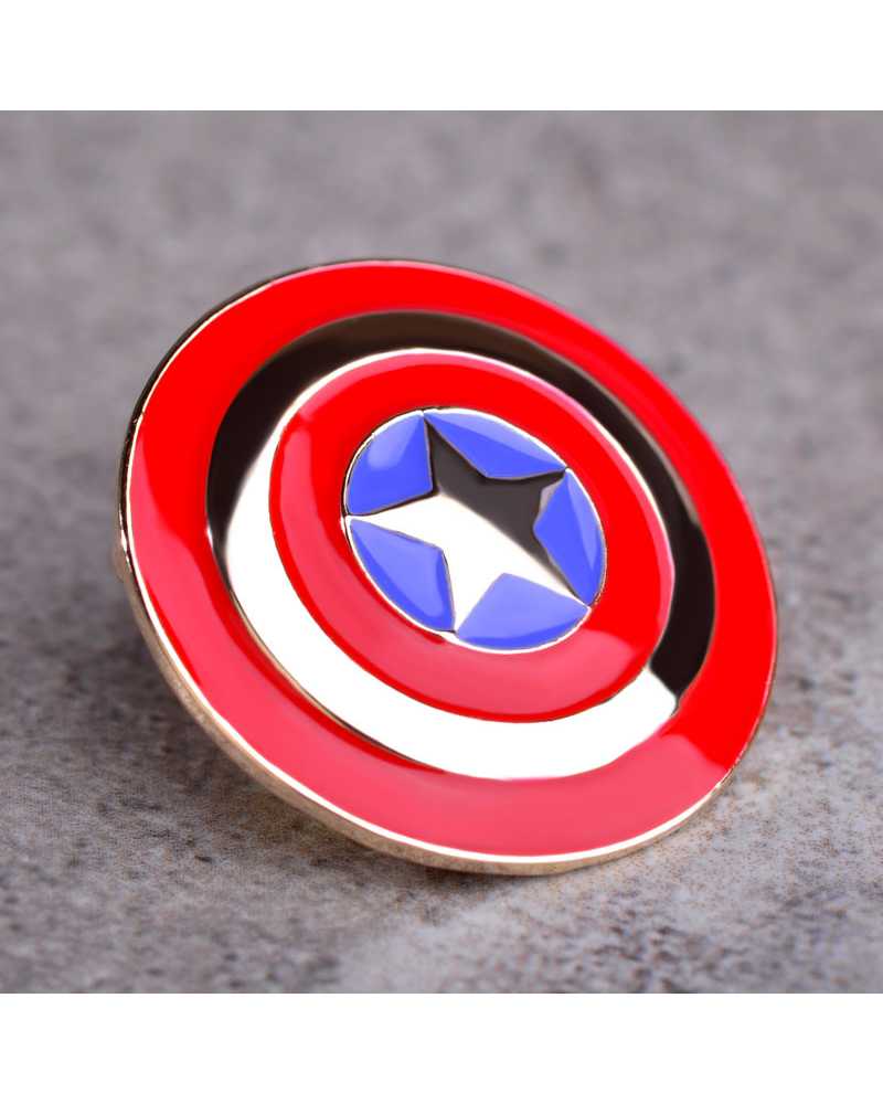 Captain American Brooch