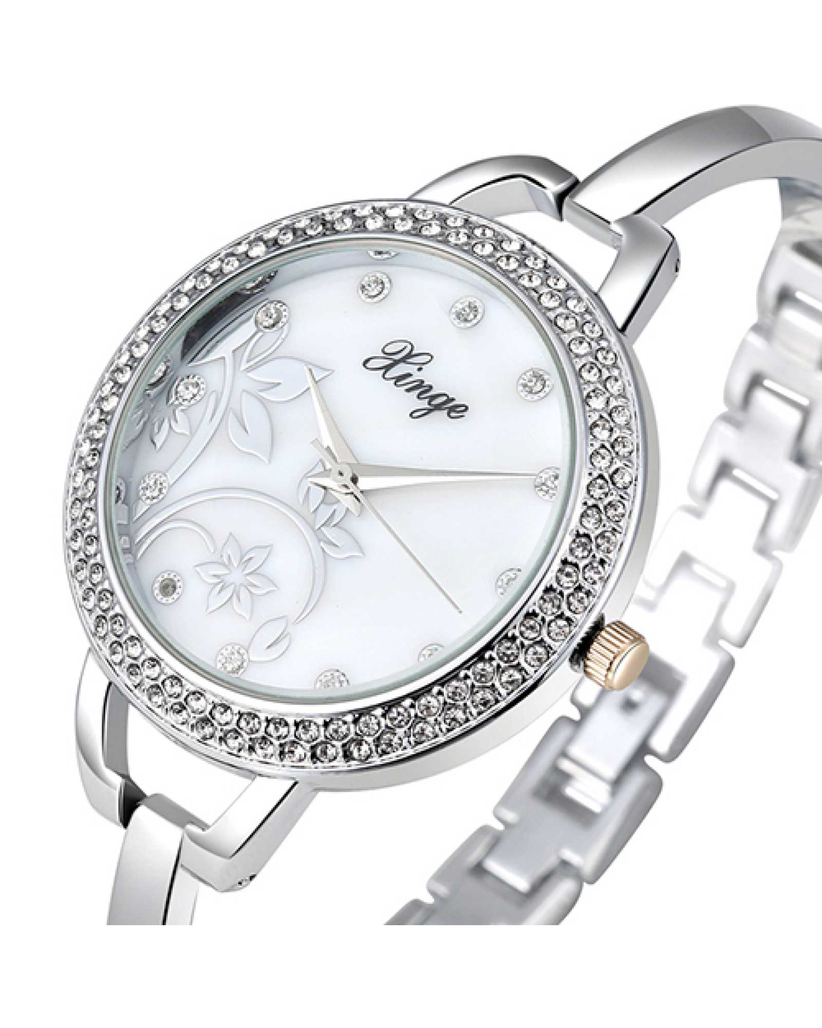 3 In 1 Stylist Women Wrist Watch